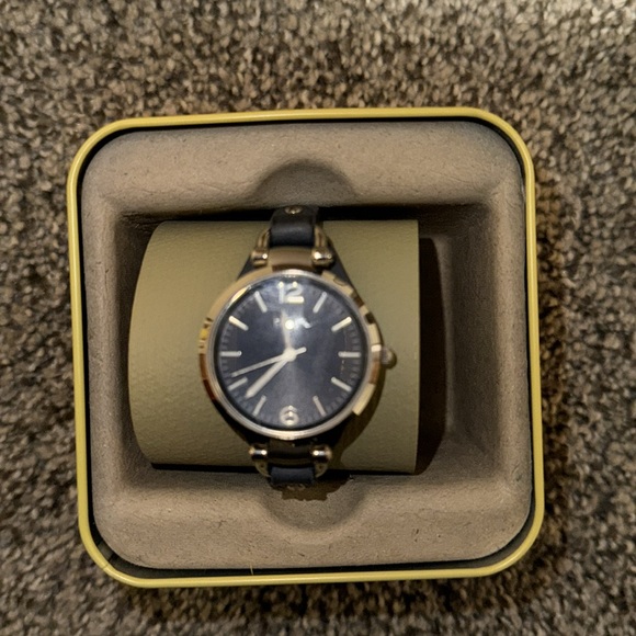 Fossil Watch Blue Leather - Picture 2 of 6
